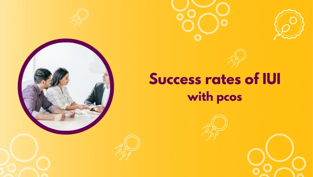 Success rates of IUI with pcos